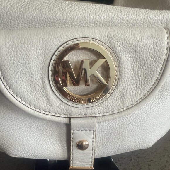 MICHAEL KORS WHITE OFF WHITE SHOULDER BAG NEW 🔥 - Picture 6 of 6
